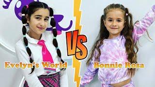 Evelyn's World VS Bonnie Rosa Transformation  New Stars From Baby To 2024