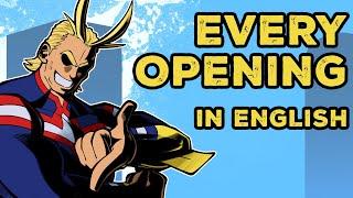 Every My Hero Academia opening in English