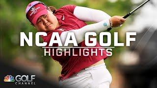 NCAA Golf Highlights: 2025 Women's Team Match Play, Quarterfinals | Golf Channel