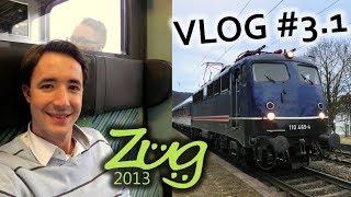 Zug2013: VLOG #3.1 Anreise nach NRW am Rhein mit 110 und n-Wagen