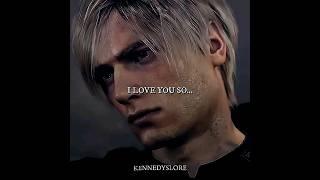 i love you sooo.. (credit:kennedyslore from tiktok) #leonkennedy #adawong #edit #residentevil