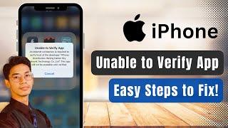 How to Fix Verify Apps on iPhone !