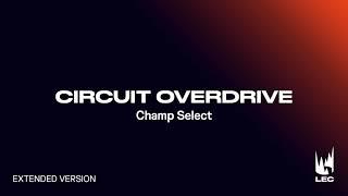 LEC 2021 Summer | Champ Select | Circuit Overdrive | Extended Version