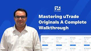 Mastering uTrade Originals: A Complete Walkthrough | uTrade Algos