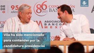 AMLO "destapa" y cambia el cargo de Mauricio Vila, gobernador de Yucatán