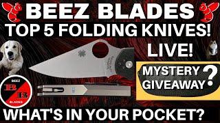 BEST KNIVES OF 2024! LIVE KNIFE TALK | GIVEAWAYS & KNIFE COMMUNITY!