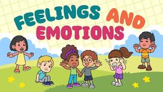 42 Feelings and Emotions Vocabulary Words for Kids - Learn Emotion and Feeling Adjectives