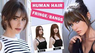 Thin fringes #lemodish #hairextensions #fringes #fringebangs #humanhair #humanhairextensions