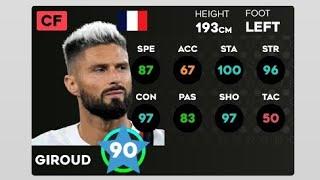 Oliver Giroud  legend Max Dls 24 My last player  maxing before #dls25 comes