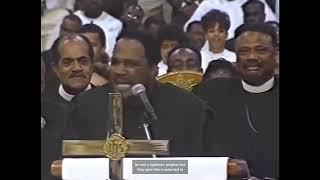 The Late Bishop Willie J Campbell Preaching Holy Communion Service for COGIC Holy Convocation 1996