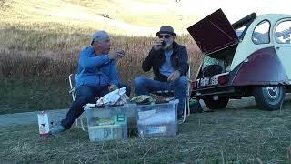 2CV  Roadmovie Abenteuerreise über die Westalpen nach Nizza zum Teil Offroad