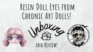 Chronic Art Dolls BJD Resin Doll Eye Review with Virgo's Alchemy!