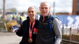 Charlie Arnell wins her first ever marathon in Manchester