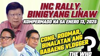 CONG. MARCOLETA, KUSANG INI-ENDORSO NG MGA LOCAL OFFICIALS AT NG TAONG BAYAN | INC RALLY, NILINAW