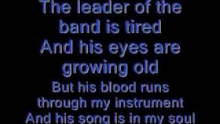 Dan Fogelberg- Leader of the band lyrics