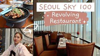 Seoul Sky 100 Revolving Restaurant in Quezon City | Menu + Hanbok Experience ~ Amazing View (한국 식당)