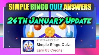 Simple Bingo Quiz ANSWERS | bingo quiz answers | Videofacts