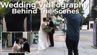 Flora Wedding Videography Behind the Scenes | Downtown San Diego and Mission Beach Wedding