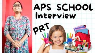 Army school INTERVIEW for PRT | AWES Primary teacher interview | PD classes