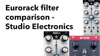 Filter comparison: Studio Electronics