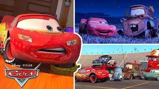 Lightning McQueen Meets the Radiator Springs Residents | Try Not To Laugh | Pixar Cars