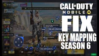 HOW TO FIX CALL OF DUTY MOBILE SEASON 6 KEY MAPPING PROBLEM IN GAMELOOP