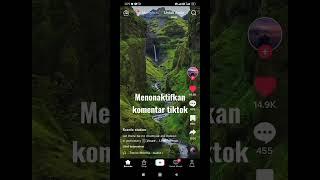 Cara menonaktifkan komentar di tiktok #shortsvideo