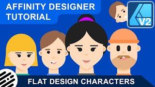 Affinity Designer: How to Create Flat Design Characters