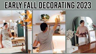 SIMPLE & MODERN FALL DECORATING 2023 | Fall Decor Shopping & Haul