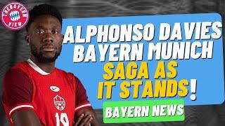 Alphonso Davies Transfer Update!! Saga as it stands.... - Bayern Munich Transfer News