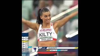 Beautiful And Hottest Athletes - Dovile Kilty   #athletics  #sports #shorts 