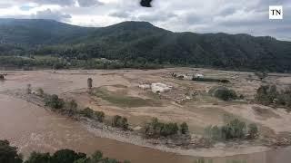 Tennessee and North Carolina flooding damage seen by Govs. Bill Lee, Roy Cooper in Helene aftermath