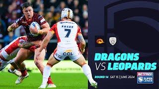 Highlights | Catalans Dragons v Leigh Leopards | 2024 Betfred Super League, Round 14