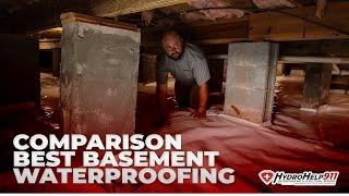 Best Basement Waterproofing Companies | Comparing HydroHelp911 to Other Waterproofing Companies