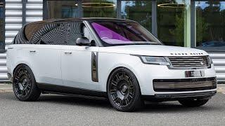 2023 Range Rover SV LWB - SV Bespoke Ultra Metallic Satin Ethereal Frost Silver - Walkaround (4K)