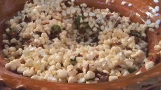 Esquites con Chapulines | Platillo Típico Mexicano