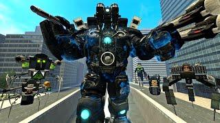 NEW MECHA SUPER UPGRADED TITAN CAMERAMAN VS MULTIVERSE BOSSES IN GARRY'S MOD