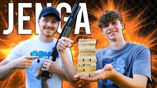 PRAVÁ AIRSOFT JENGA CHALLENGE ? S bráchou - Nakashi