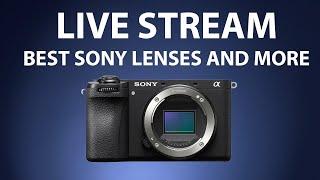 Sony Cameras Live Stream with Handsome Mark Bennett