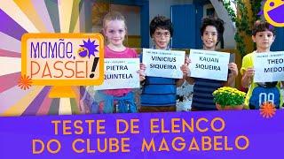 Teste de elenco do clube Magabelo de As Aventuras de Poliana | Mamãe, Passei