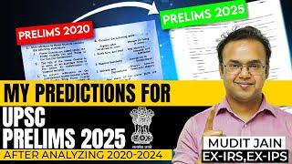 My Prelims 2025 Prediction: Lessons from 2020-2024 Analysis 