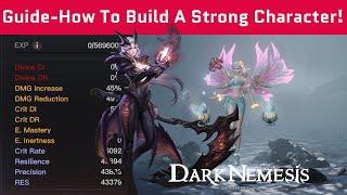 Guide - How To Build A Strong Character - Dark Nemesis Infinite Quest - #darknemesis