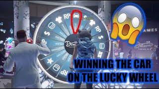 GTA 5 - How to Win the Car on the Lucky Wheel Every Time you Spin! (Updated Method in Description)