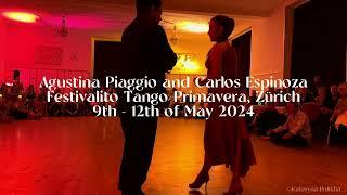 Agustina Piaggio & Carlos Espinoza_4, Festivalito Tango Primavera, Zürich 2024