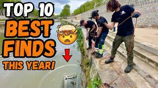 Best Magnet Fishing and Treasure Finds this Year! (TOP 10)