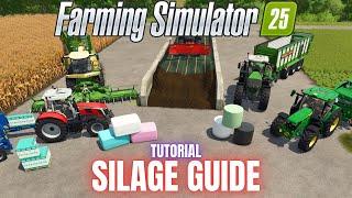 GUIDE TO SILAGE - TUTORIAL - Farming Simulator 25