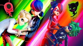 [Miraculous Ladybug MULTIVERSE] NEW Shadybug & Claw Noir + DUET(transformations)‍OFFICIAL DESIGNS
