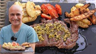 Mastering the Grill: Steak, Chips & Veggies