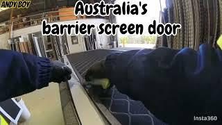 Australia's barrier screen door / security door