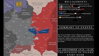 WWII - The Invasion of Poland (1939): Every Hour